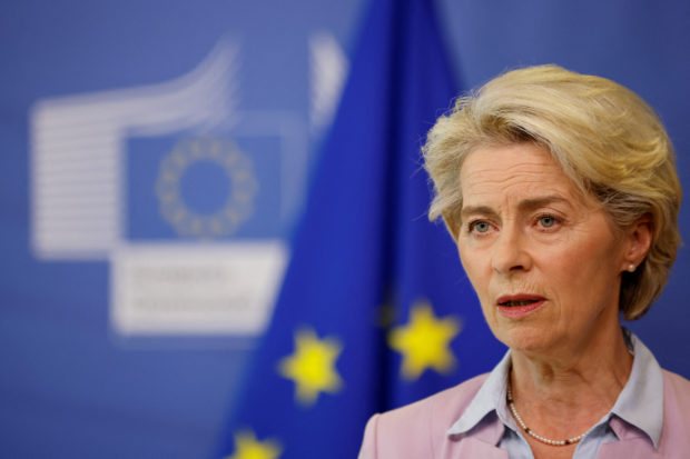 European Commission president Ursula von der Leyen