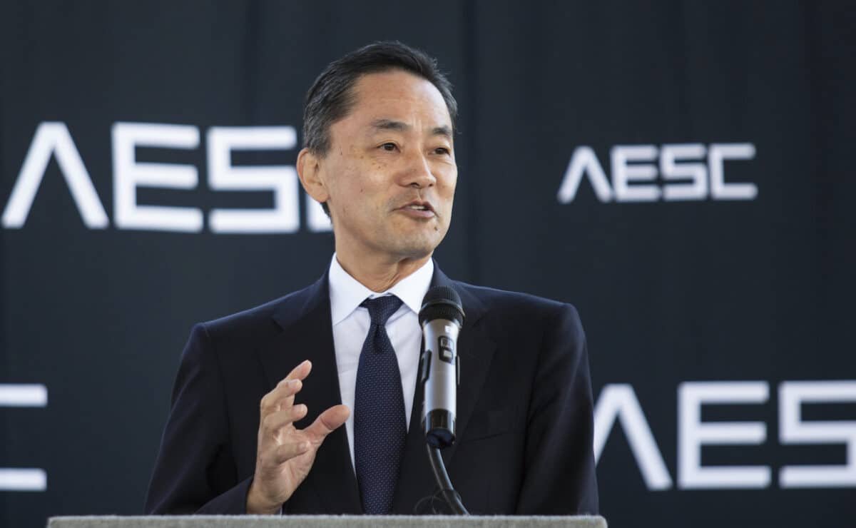 AESC Group CEO Shoichi Matsumoto