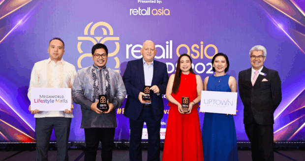 For the 3rd straight year, Megaworld Lifestyle Malls bags  Retail Asia’s ‘Mall of the Year’ award